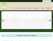 Tablet Screenshot of muirfieldassociation.com